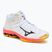 Scarpe da pallavolo Mizuno Wave Voltage 2 Mid bianco/fiery coral 2/citrus