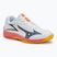 Scarpe da pallavolo Mizuno Lightning Star Z7 bianco/fuoco corallo 2/citrus per bambini