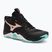 Scarpe da pallavolo Mizuno Wave Momentum Elite Mid nero/tangelo/verde ghiaccio