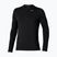 Maglietta a maniche lunghe Mizuno Core Impulse Half Zip da uomo, nero