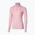 Felpa running donna Mizuno Core Impulse Half Zip Tee malva sbiancata