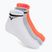 Calze Mizuno Training With Line white/cloudspace/lava orange
