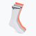 Calze Mizuno Training With Line white/cloudspace/lava orange