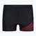Pantaloncini da bagno Speedo Medley Logo da uomo, nero/rosso