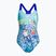 Speedo Costume da bagno intero per bambini con stampa digitale cobalto/azzurro/bianco