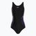 Speedo Plastisol Placement Muscleback nero/rosa viola costume intero da bambino