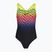 Costume da nuoto intero per bambini Speedo Digital Placement Powerback black/pink