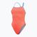 Costume intero da donna Speedo Solid Vback disco peach/curious blue