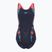 Speedo Placement Laneback costume intero donna zoom boom placement/true navy