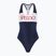 Speedo Colourblock Racerback costume intero da donna peacoat