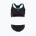 Costume da bagno a due pezzi da donna Speedo Placement iper giallo