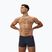 Boxer da nuoto Speedo Hyper Boom Splice uomo grigio piombo/corallo neon