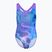 Costume da bagno intero per bambini Speedo Digital Allover Splashback indigo glow