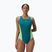 Costume intero Speedo Colourblock 2.0 deep emerald da donna