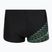Speedo Medley Logo Aquashort boxer nuoto uomo nero/alfa verde