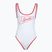 Costume intero da donna Speedo Solid Bound Scoop high risk red/bright white