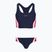 Costume da bagno intero donna Speedo Colourblock Splice 2.0 peacoat/pink