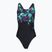 Costume da bagno intero donna Speedo FL Placement Printed Powerback firework burst/black