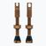 Peaty's X Chris King MK2 Set di valvole Presta Tubeless 42 mm bourbon