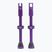 Peaty's X Chris King MK2 Presta Tubeless Valves Set 60 mm viola
