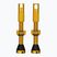 Peaty's X Chris King MK2 Set di valvole Presta Tubeless 42 mm oro
