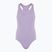 Costume intero Nike Essential Racerback lilla fiorito per bambini