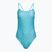 Costume intero donna Nike Hydrastrong Multi Print Cutout blu