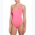 Costume intero donna Nike Essential Asymmetrical iper rosa