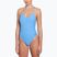 Costume intero donna Nike Swoosh Link Y-Back blu università