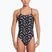 Costume intero da donna Nike Hydrastrong Cutout jet nero