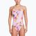 Costume intero da donna Nike Hydrastrong Cutout in schiuma rosa