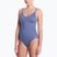 Costume da bagno intero da donna Nike Essential V-Neck slate