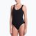 Costume da bagno intero da donna Nike Shoreline Pucker Scoop Neck black