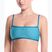 Parte superiore del costume da bagno Nike Ripple Texture Bralette Classic Bikini bleached turquoise