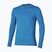 Longsleeve da running uomo Mizuno Core Impulse Long Sleeve Tee blue jewel