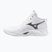 Scarpe da pallavolo Mizuno Wave Momentum Pro Mid white/metallic gray/black