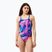 Costume da bagno intero donna Speedo FL Printed Turnback brushy glitch/hope