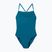 Costume da bagno intero donna Speedo Endurance+ Logo Thin Strap teal abyss