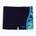 Costume da bagno boxer da bambino Speedo Hyperboom Splice Aquashort anthracite/hyper teal