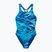 Costume da bagno intero bambino Speedo Hyperboom Print Medalist night watch/hyper teal