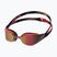 Occhialini da nuoto Speedo Fastskin Hyper Elite Mirror autumn red/smoke/crimson royal