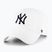 47 Marca MLB New York Yankees berretto da baseball CLEAN UP bianco