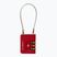 Lucchetto Samsonite Cablelock 3 Dial TSA red