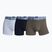 Boxer CR7 Basic Trunk da uomo 3 paia 712 multicolore