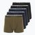 Boxer da uomo CR7 Basic Trunk 5 paia 2420 multicolore