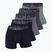 Boxer CR7 Fashion Trunk da uomo 5 paia 700 multicolore
