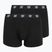 Boxer da uomo CR7 Fashion Trunk 2 pack black