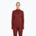 Felpa termica donna Dovre Wool Zip burgundy