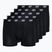 Boxer CR7 Basic Trunk da uomo 5 paia nero