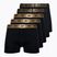 Boxer CR7 Basic Trunk da uomo 5 paia oro